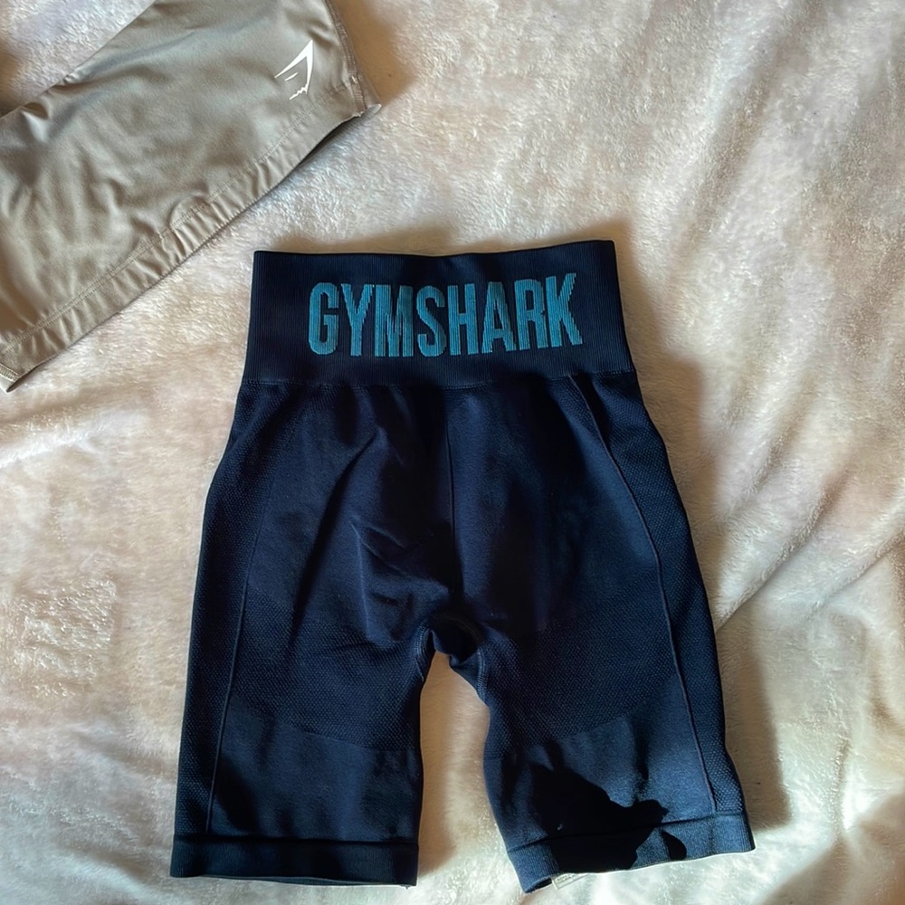 Gymshark royal blue cycling shorts